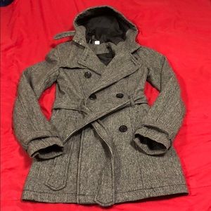 Cute gray/charcoal coat